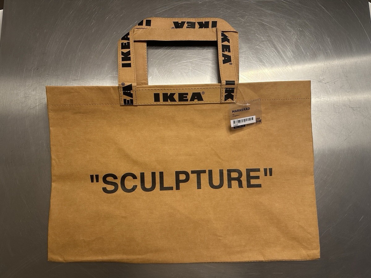 IKEA x Off White Virgil Abloh Markerad “Sculpture” Bag Large 21