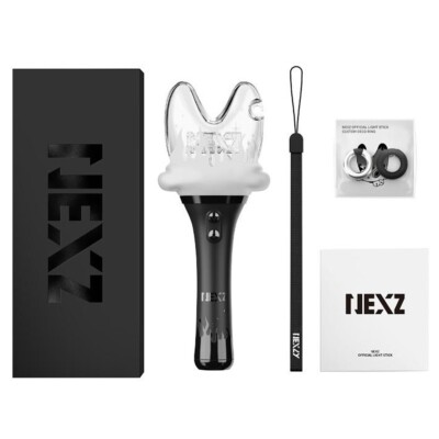 NEXZ OFFICIAL LIGHT STICK with Strap, Deco Ring, Tracking Code