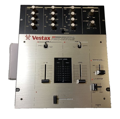 Vestax PMC-07 Pro Professional Mixing Controller DJ Mixer Japanese