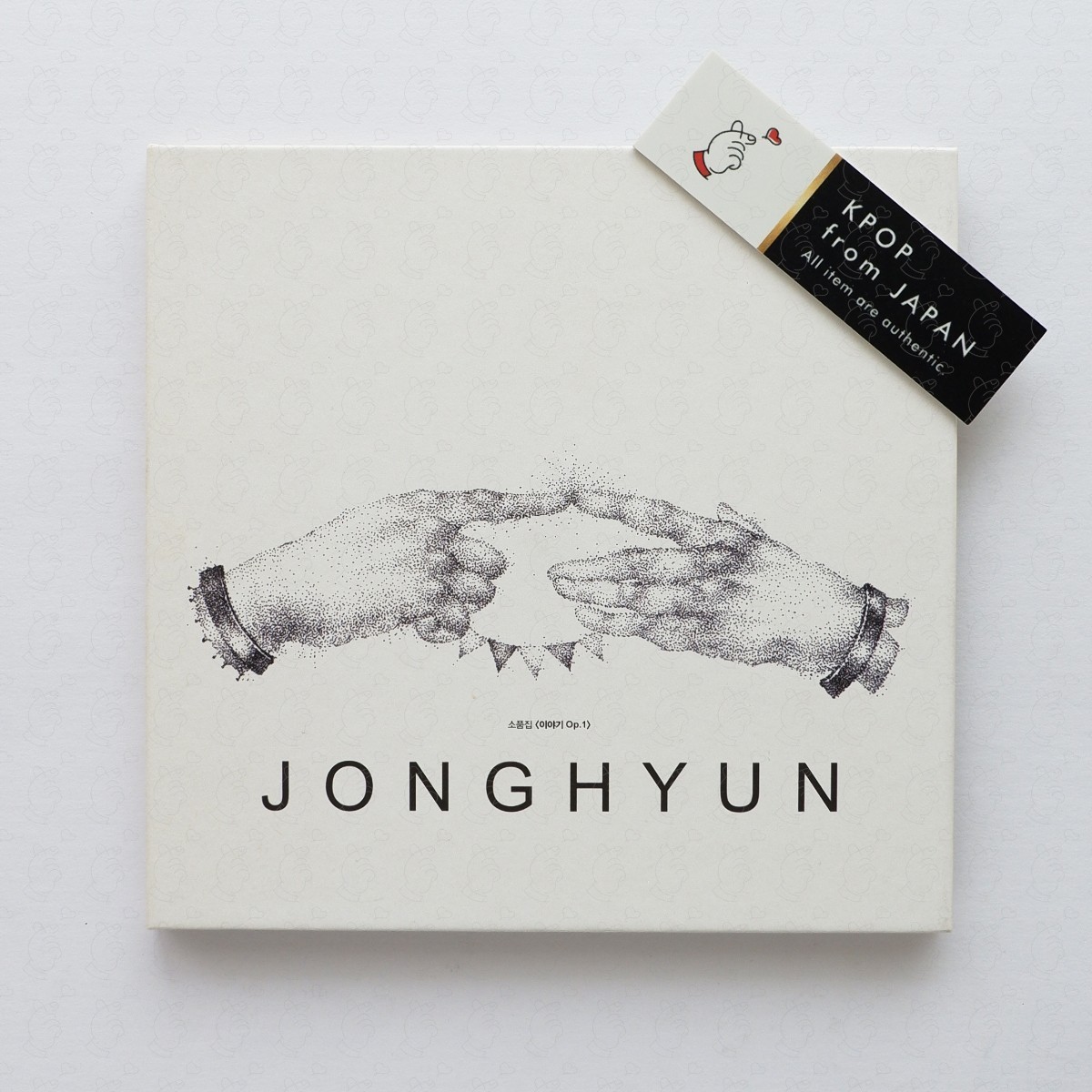 JONGHYUN BASE SHE IS POET ARTIST Story Op.1 SOLO OPENED ALBUM