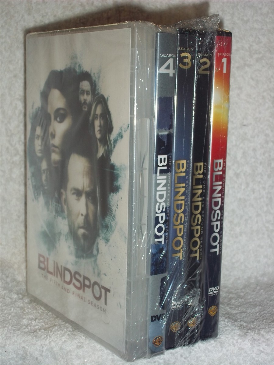 Blindspot Complete Series (DVD, 2023, 20-Disc) Jaimie Alexander