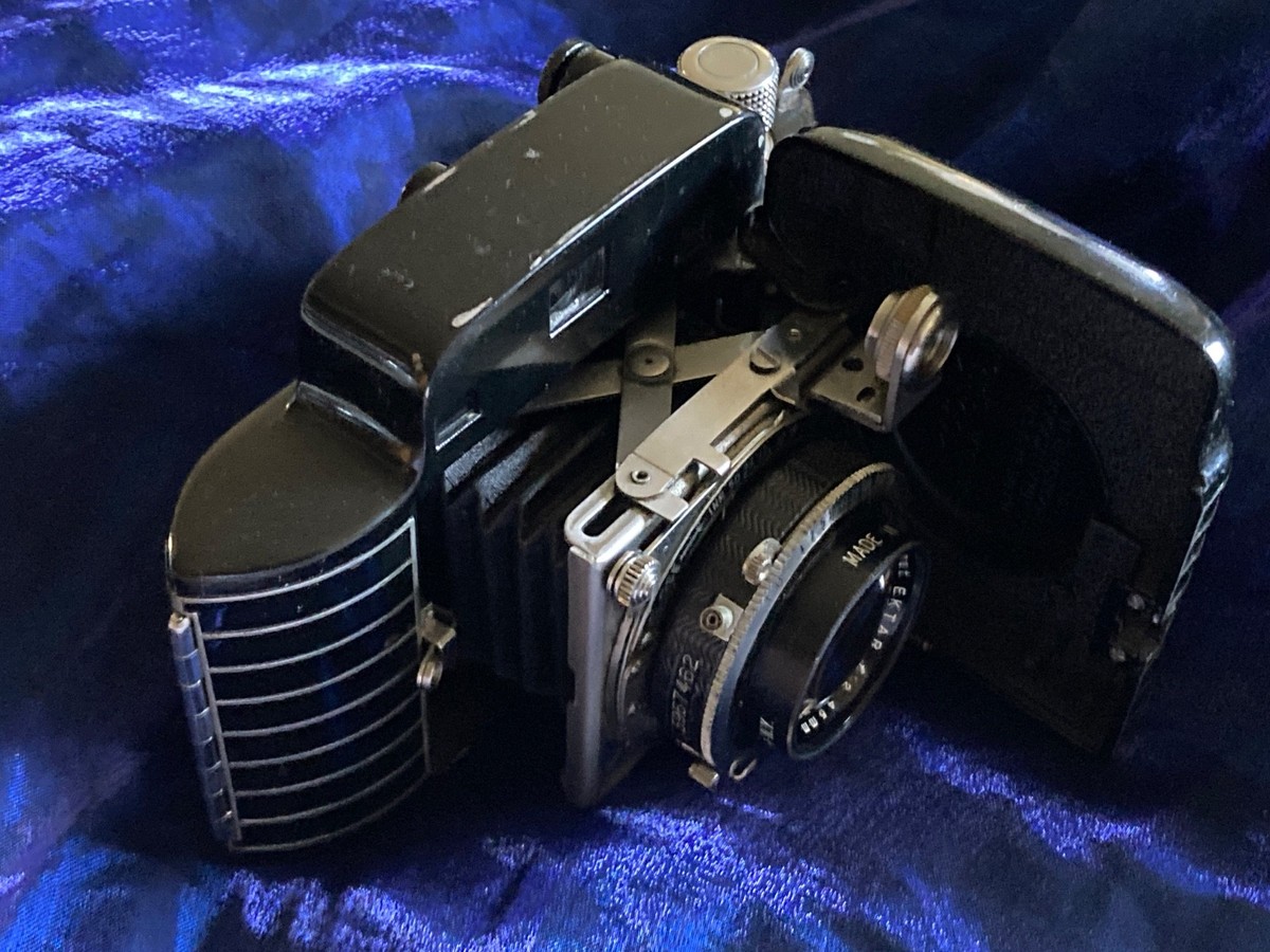 Kodak Bantam Special Folding Rangefinder Camera Ektar 45mm F2 Lens