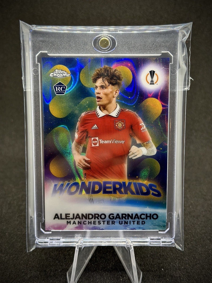 2023 Topps Chrome Garnacho RC Auto