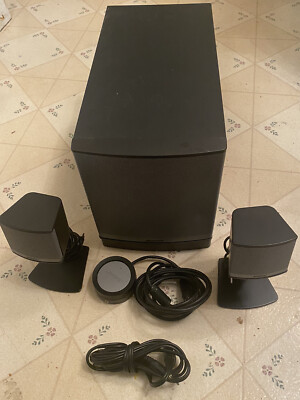 BOSE Companion 3 Series ll Multimedia Speaker System Set Deep Bass
