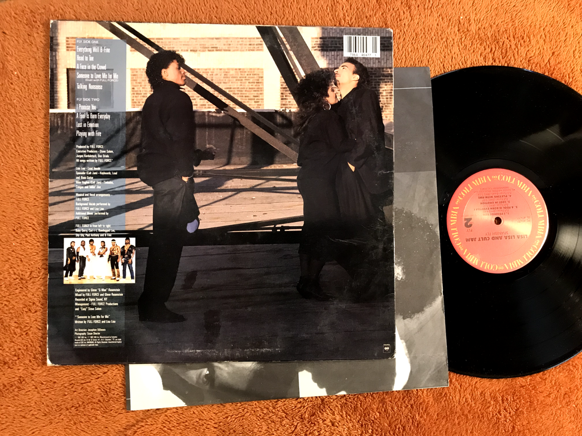 Lisa Lisa And Cult Jam Spanish Vinyl 1987 LP RECORD Columbia FC