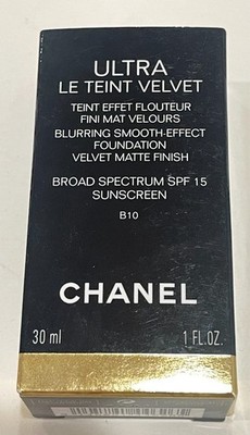Chanel Ultra Le Teint Velvet Blurring Smooth Effect Matte Finish
