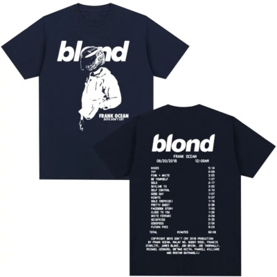 Frank Ocean Blonde Two Sided T-Shirt for Men and Women S-3XL, Gift