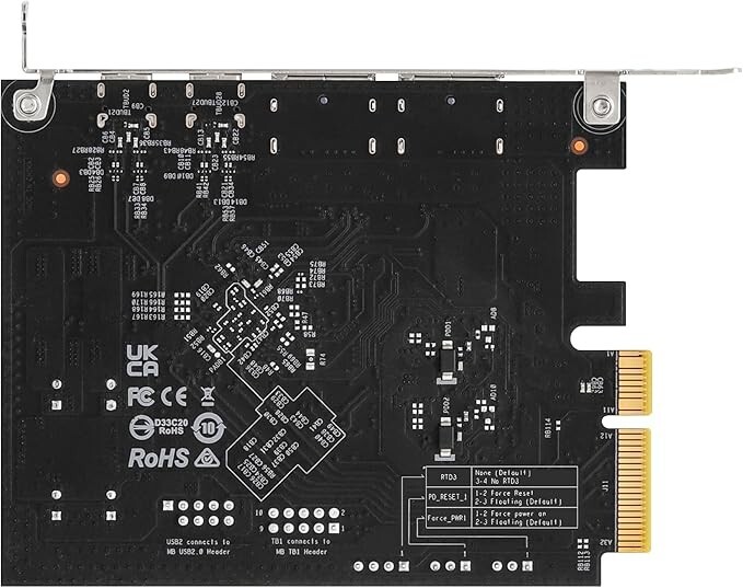 SRock Thunderbolt 4 AIC R2.0 Expansion Card THUNDERBOLT4 AIC R2