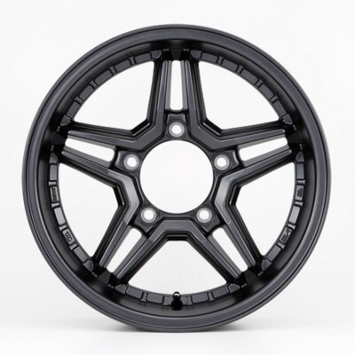 JAOS EXCEL JX3 16x6J 0 5x139.7 Matte Gunmetal set of 5 Wheels