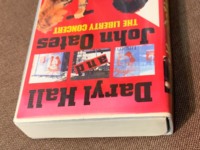 DARYL HALL & JOHN OATES The Liberty Concert JAPAN VHS VIDEO