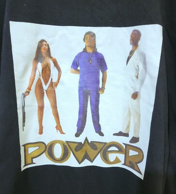 Vintage 90s Ice-T Power Hip Hop DJ Evil E Darlene Ortiz Gangsta