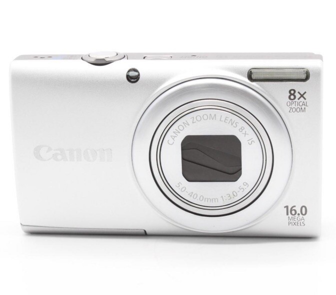 Canon PowerShot A4000IS Silver Digital Camera | eBay