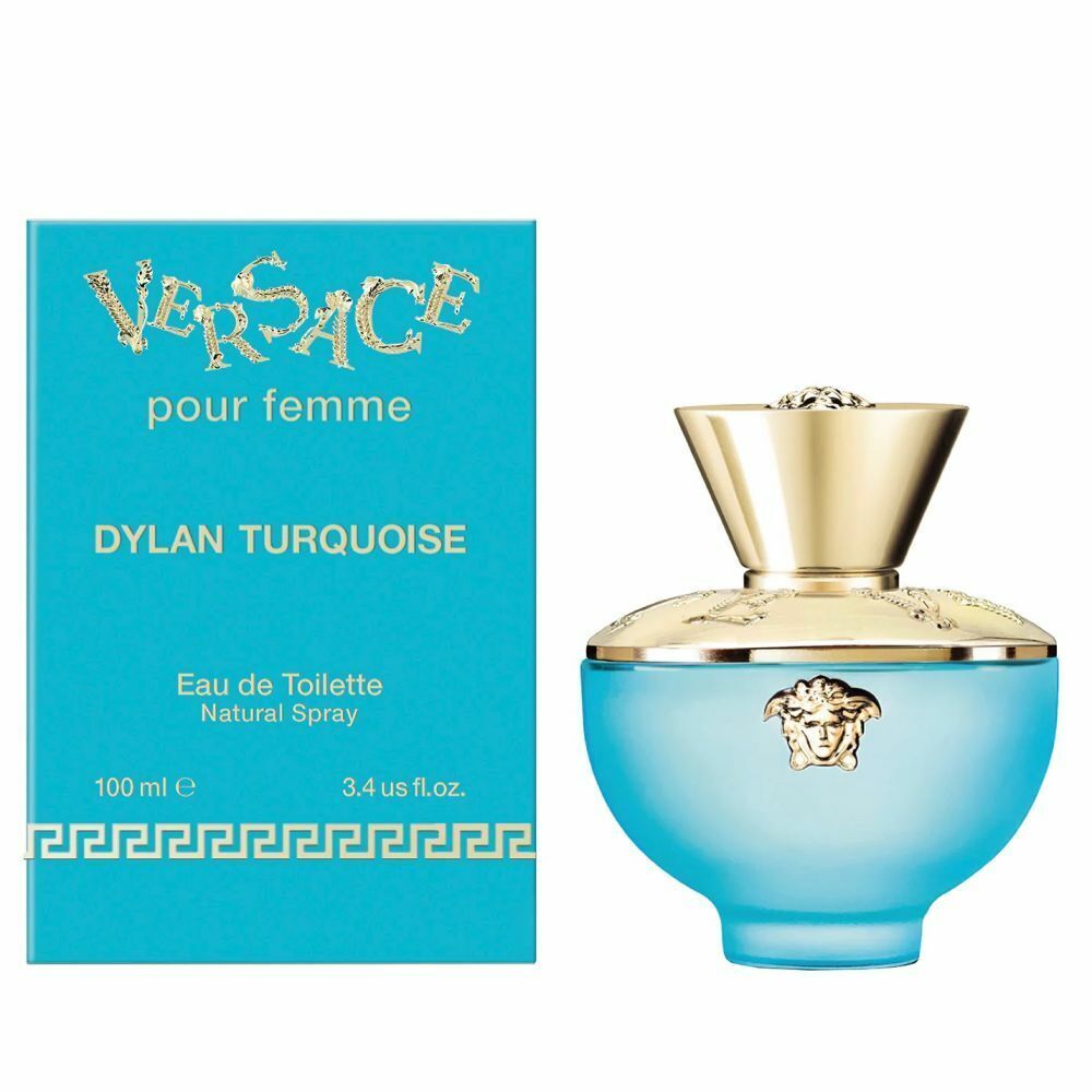 Versace Dylan Turquoise Women's Eau de Toilette - 3.4 oz for sale