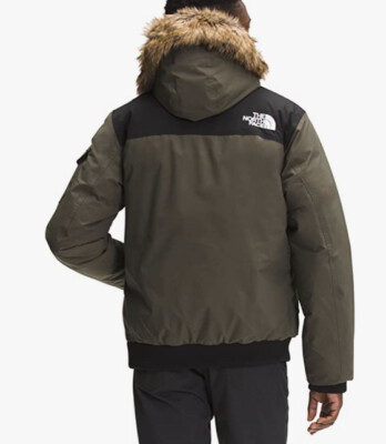 The North Face Men's Gotham III Jacket Down Coat New Taupe Green