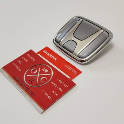 OEM Honda S2000 Front Emblem Badge H Logo 00-09 AP1 AP2 JDM