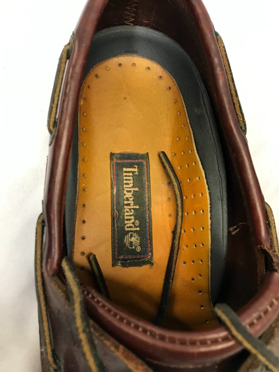 Size 11- Men's TIMBERLAND Icon 3 Eye Classic Handsewn Lug Boat