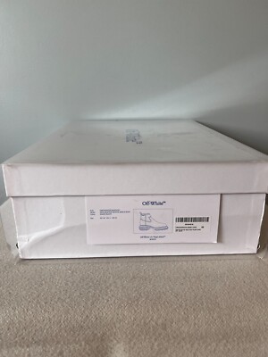 Off White Exploration Motor Ankle Boots - Size 11 - Black - Made