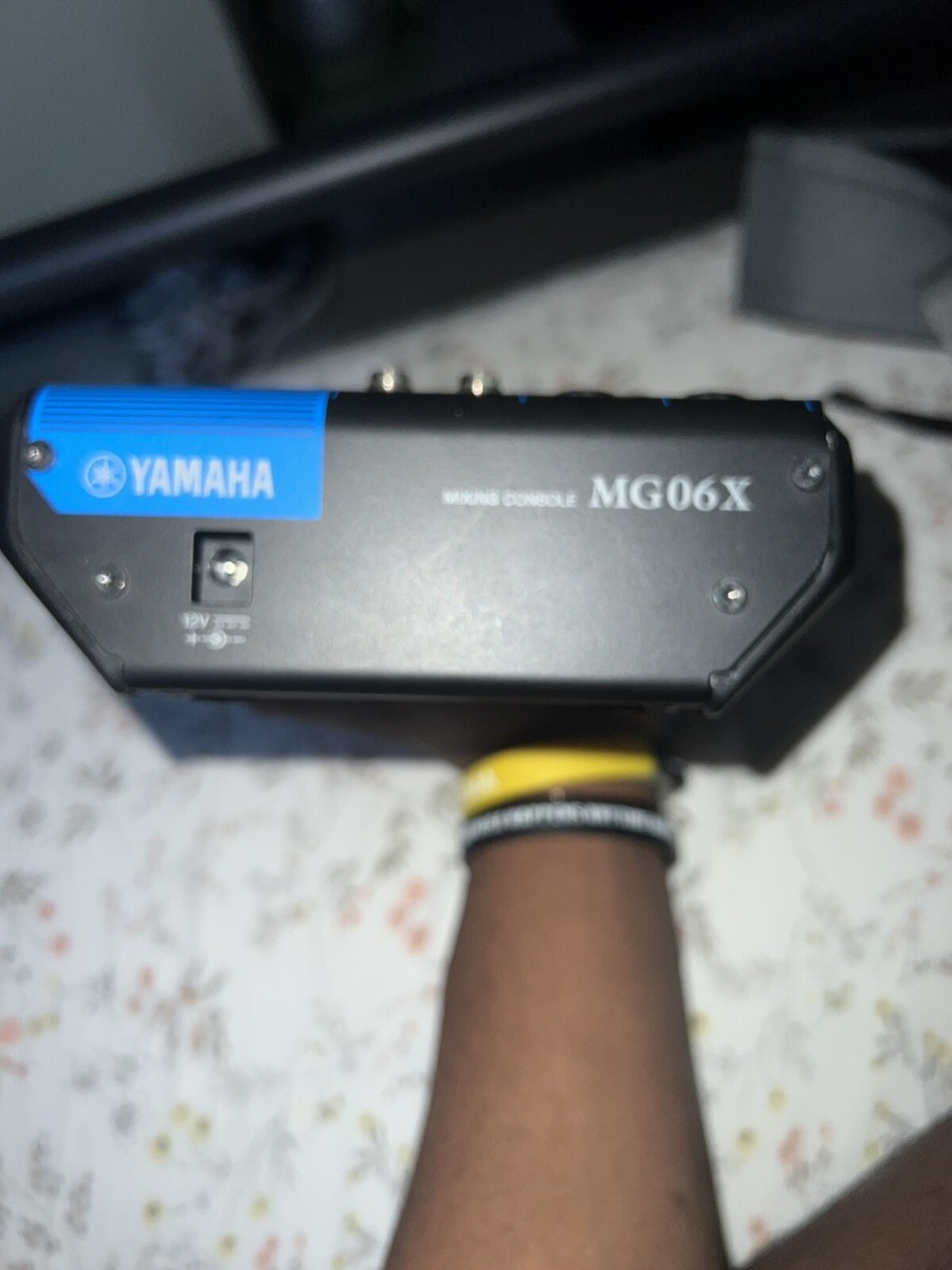 Yamaha MG06X 6-Channel Mixing Console with Effect for sale online