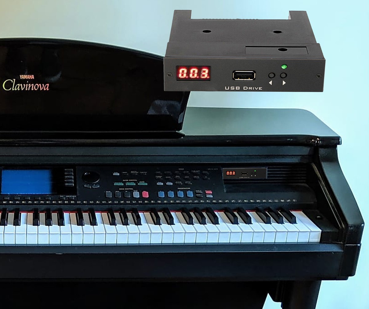 Floppy Disk Emulator Simulation USB Drive for YAMAHA Keyboards