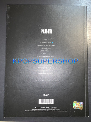 B.A.P 2nd Album Noir Bang Yong Guk Version CD Photobook Great Rare