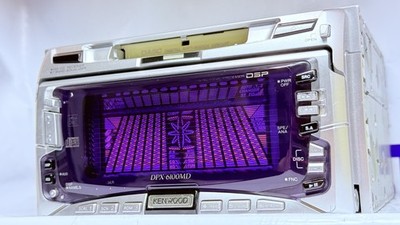 KENWOOD DPX-6100MD 2DIN CD MD JDM Car Audio w/ External Bluetooth
