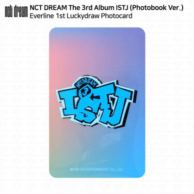 NCT DREAM The 3rd Album ISTJ Everline Lucky Draw Photocard KPOP K