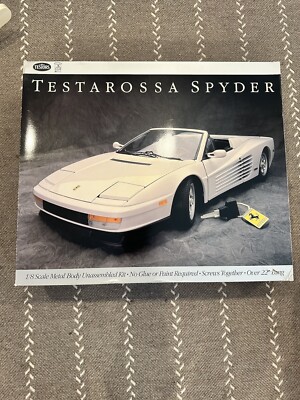 1/8 Ferrari TESTAROSSA SPIDER フェラーリ テスタロッサスパイダー