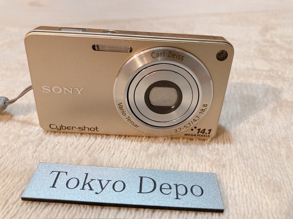 SONY Cyber-shot DSC-W350 Digital Camera 4.0x Optical Zoom Gold | eBay