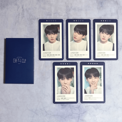 BTS 5th Muster Magic Shop Seoul Official Guestbook Card - Jungkook