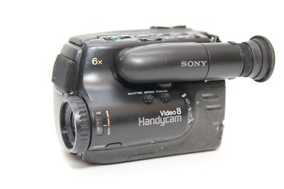 SONY Video 8 Handycam Tape Cassette Camera Recorder CCD-TR4 NTSC