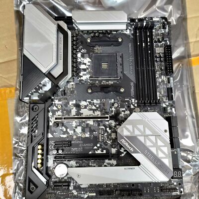 FOR ASROCK B550 Steel Legend AMD AM4 DDR4*4 128GB HDMI DisplayPort