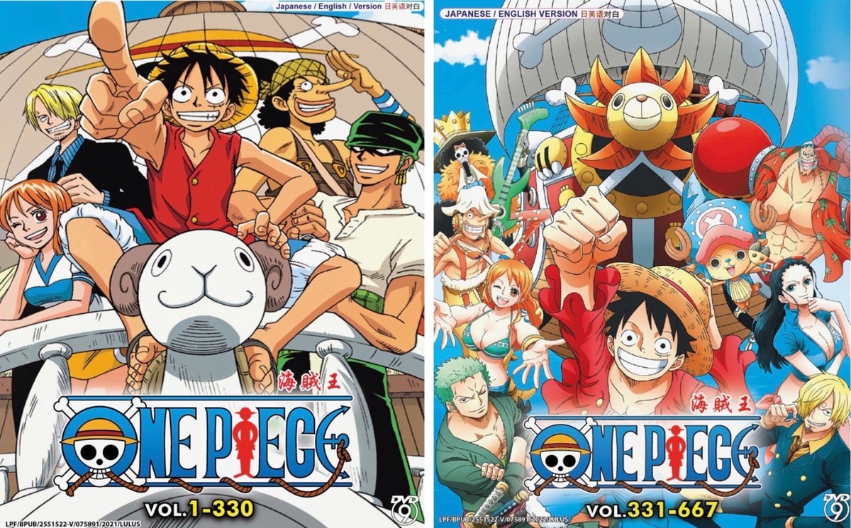 One Piece (Episodes 1 - 667) ~ All Region ~ Brand New ~ English
