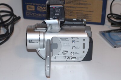 Sony DCR-DVD405 Camcorder - Black/Silver for sale online | eBay