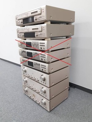 SONY MXD-D5C 5-CD Changer MiniDisc CD Combo Recorder Deck Stereo L