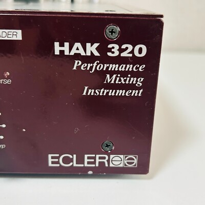 Ecler HAK 320 DJ Mixer Audio Spain | eBay