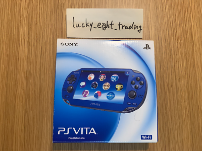 PS Vita Sapphire Blue PCH 1000 ZA04 Console Charger Box [N] | eBay