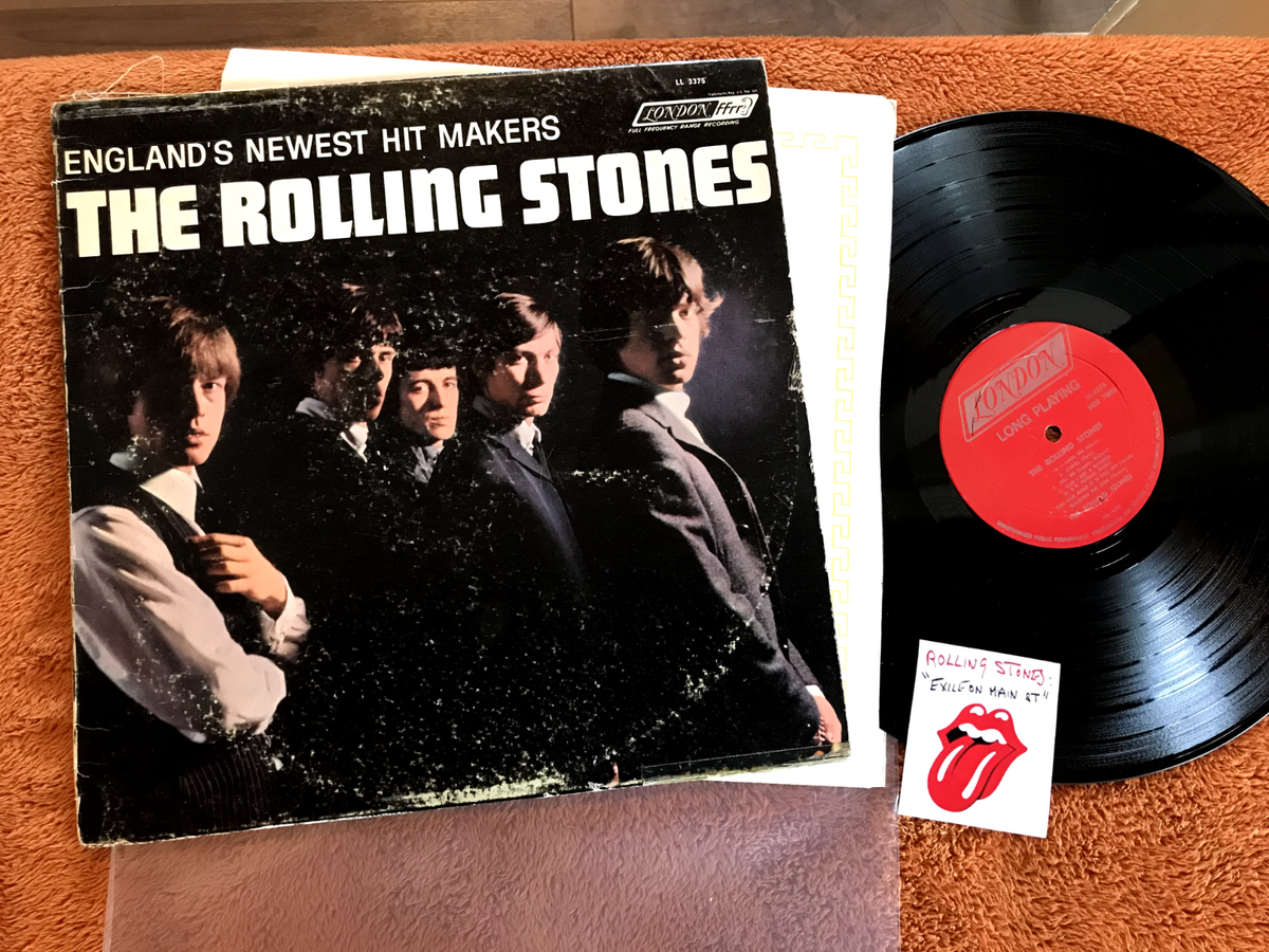 THE ROLLING STONES ENGLAND'S NEWEST HIT MAKERS LONDON LL 3375 MONO