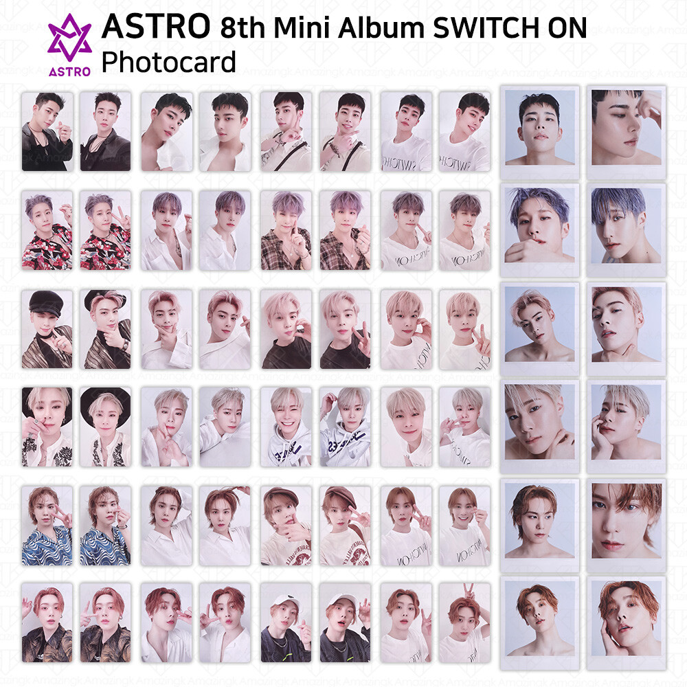 ASTRO 8th Mini Album Switch On Official Photocard Polaroid KPOP K