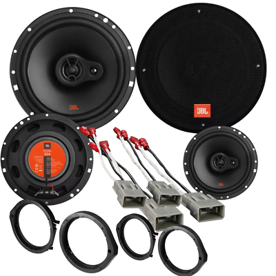 4x JBL 250W Front And Back Speakers for 2008-2022 Honda Accord