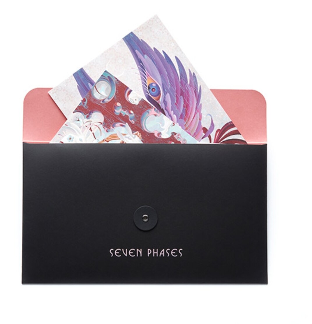 Hybe Insight BTS SEVEN PHASES postcard set big hit | eBay