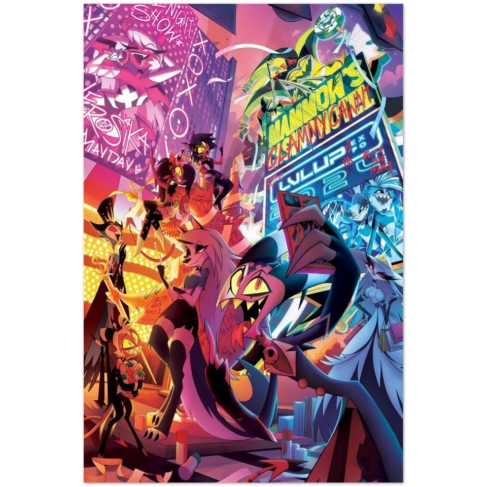 Helluva Boss Poster – Animated Series Wall Art Print for Home