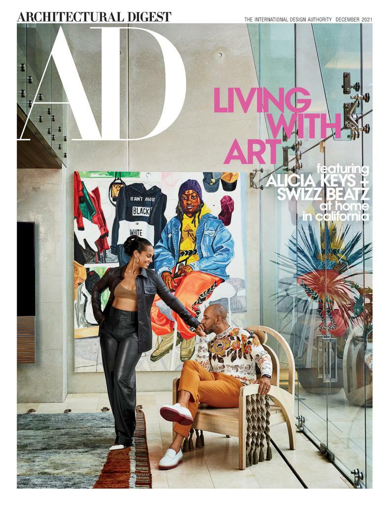 AD ARCHITECTURAL DIGEST MAGAZINE | DEC 2021 | LIVING WITH ART | eBay