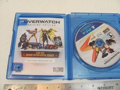 Overwatch - Origins Edition - PlayStation 4 - DAMAGED CASE - VERY