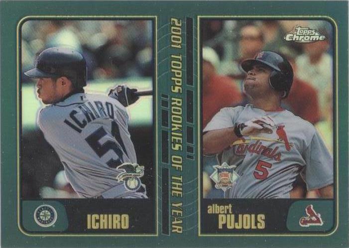 2001 Topps Traded & Rookies - Albert Pujols Ichiro Suzuki #T99 for