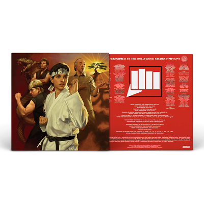 The Karate Kid Vinyl 40th Anniversary Vinyl Soundtrack 2 x LP Koi