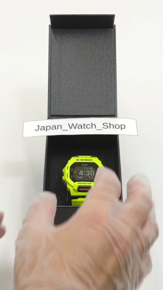 CASIO G-SHOCK G-SQUAD GBD-200-9JF Yellow Bluetooth Men's Watch New