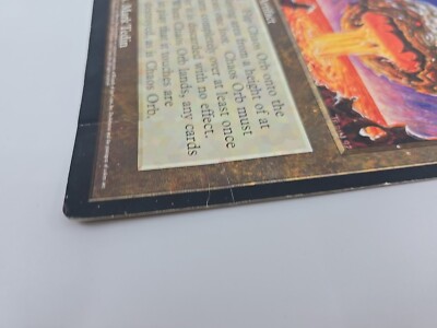 MTG Chaos Orb Oversized Promo Card 6x9 – 1996 Magic the Gathering