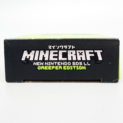 Minecraft Nintendo 2DS LL Creeper Edition Video Game Console