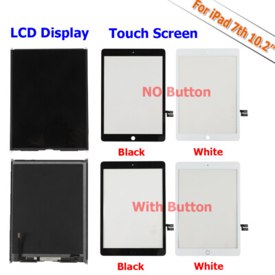 For iPad 7th Gen (2019) A2197 A2200 A2198 LCD Display Touch Screen