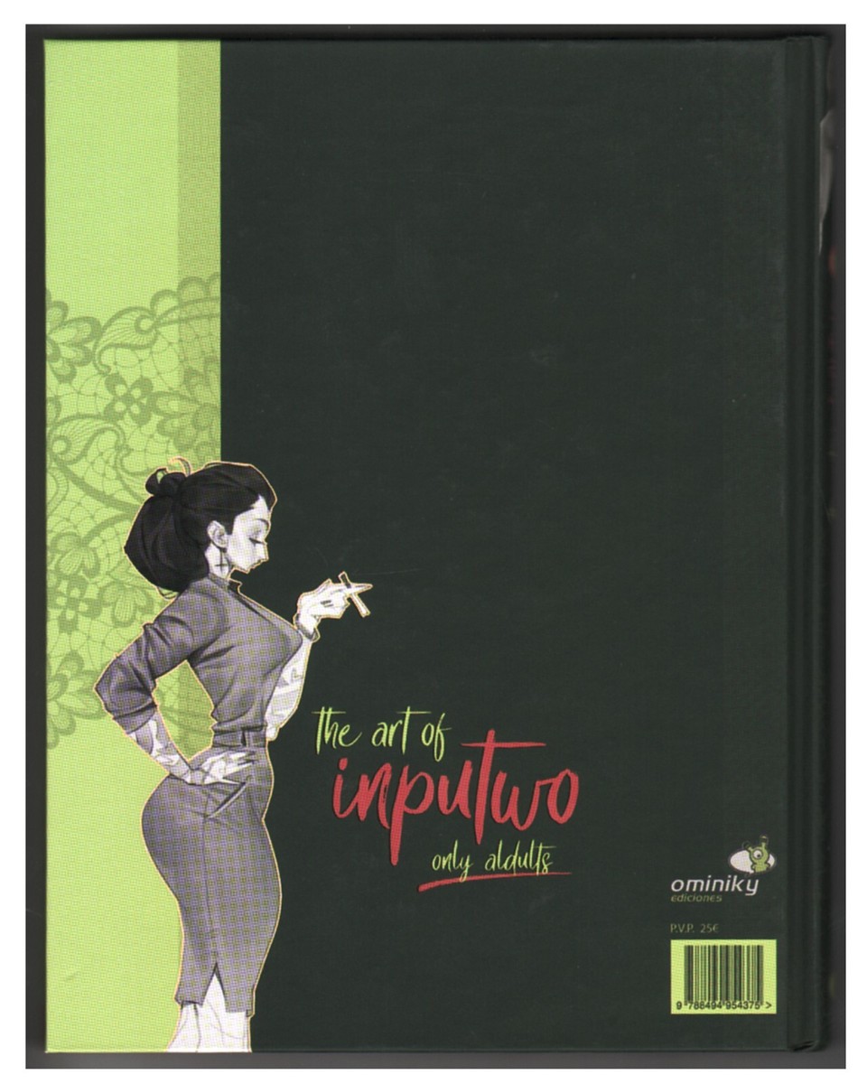 The ART Of INPUTWO Art Book ADULTS ONLY (2020) Hardback EXCELLENT